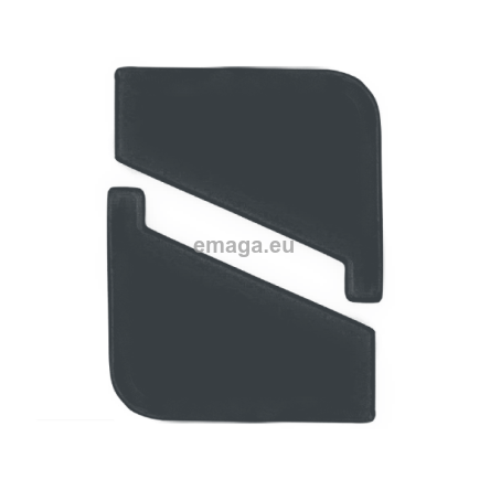  Odbojnik przyścienny (komplet lewy + prawy) do profila DRIP grafit RAL7016