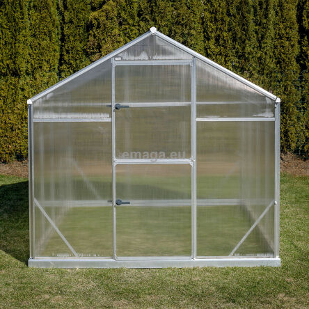 Szklarnia Sanus L-7 wymiar 2,2x2,9m H=2,10m 6,5m2 poliwęglan 6mm