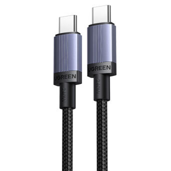 Kabel UGREEN L532 USB-C-USB-C 0.5m 240W (szary)