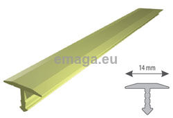 Listwa budowlana mosiężna 