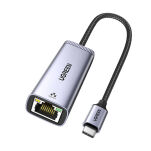 Adapter sieciowy UGREEN CM483 USB-C-RJ45 (szary) - 2