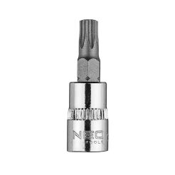 Końcówka TORX TX30 na nasadce 1/4", krótka, 37 mm