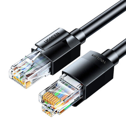 Kabel UGREEN NW315 Cat.6A 0.5m (czarny)