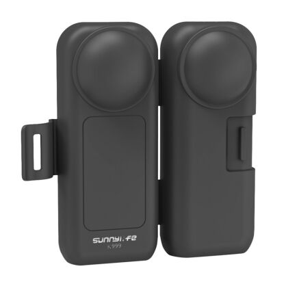 Etui SUNNYLIFE do Insta360 X5 z paskiem (czarne)