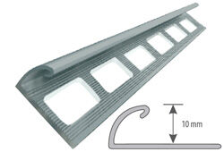 Narożnik budowlany nierdzewny owalny 10mm L=2,5m