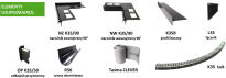 K35 Profil aluminiowy balkonowy boczny 2m - 6