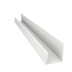 Profil PCV typu "J" A=18mm B=12,5mm L=2,5mb pakiet 50szt.