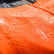 Spodnie robocze ostrzegawcze softshell, pomarańczowe, rozmiar S - 6
