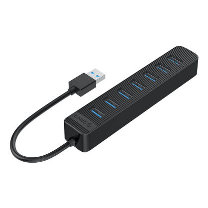 Hub ORICO TWU3 7-portowy USB 7x USB (czarny)