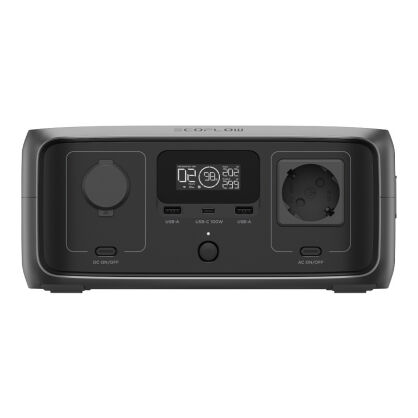 Zestaw: Stacja zasilania EcoFlow River 3 UPS + panel fotowoltaiczny 160W