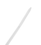 Opaski zaciskowe 2.5 x 100 mm, 100 szt., białe - 3