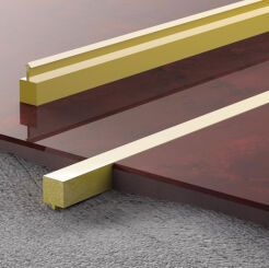 Profil mosiężny fugowy kwadratowy 5mm 2,5mb