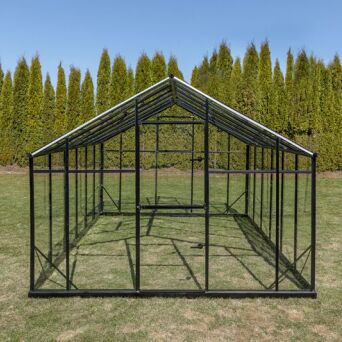Szklarnia Sanus XL-12 wymiar 2,9x4,3m H=2,25m 12,5m2 szkło hartowane 4mm