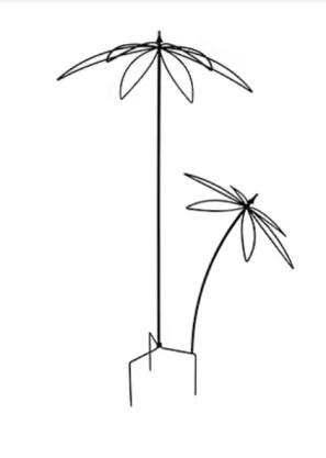 Kwietnik metalowy Palma