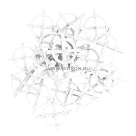 Krzyżyki dystansowe z kółkiem 3.0 mm, 100 szt.