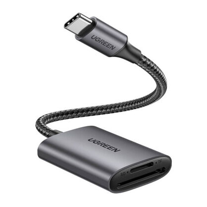 Czytnik kart UGREEN CM401 USB-C (szary)