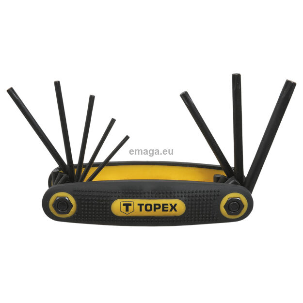 Klucze Torx T9-T40, zestaw 8 szt.