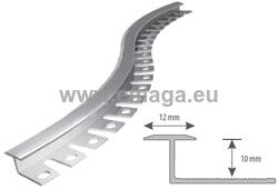 Profil aluminiowy do glazury AL 