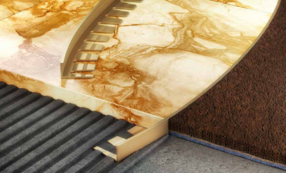 Profil aluminiowy narożny "L" do łuków 10mm 2,5m 10szt.