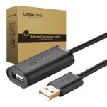 Kabel UGREEN US121 USB-A-USB-A 15m aktywny (czarny) - 6