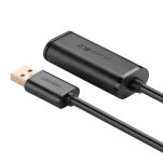 Kabel UGREEN US121 USB-A-USB-A 15m aktywny (czarny) - 3