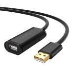 Kabel UGREEN US121 USB-A-USB-A 15m aktywny (czarny) - 4