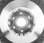 Szczotka druciana do kosy spalinowej 200 x 25,4 mm, miękka, druty falowane - 3