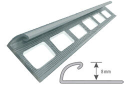 Narożnik budowlany nierdzewny owalny 8mm L=2,5m