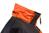 Kurtka robocza ostrzegawcza softshell z kapturem, pomarańczowa, rozmiar M - 5