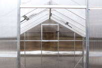 Szklarnia Sanus XL-7 wymiar 2,9x2,2m H=2,25m 6,38m2 poliwęglan 6mm - 2