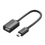 Adapter UGREEN US249 USB-A OTG-mini USB (czarny) - 2
