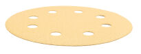 Papier ścierny na rzep 180 mm, K120, 5 szt., z 8 otworami do szlifierki 59G263 - 5