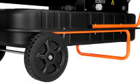 Nagrzewnica olejowa 50kW, zbiornik 50l, kółka - 6