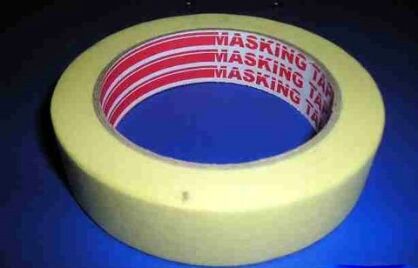 Taśma malarska papierowa/żółta 19mm 48szt. 