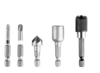 Zestaw Energy+ w walizce aluminiowej: wiertarko wkrętarka 2x18V/2.0Ah, 10 mm, zdejmowany uchwyt + 109 akcesoriów - 3