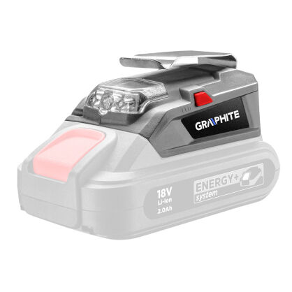 Adapter USB - latarka LED Energy+