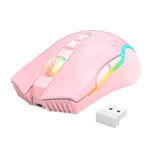Mysz bezprzewodowa ONIKUMA CW905 2.4GHz (różowa) - 2