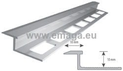 Profil aluminiowy do glazury 