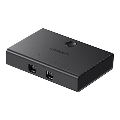 Przełącznik KVM UGREEN 30345 2x1 USB 2.0 (czarny)