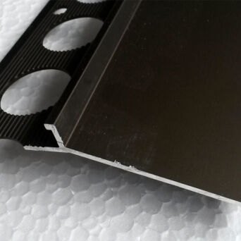 Profil aluminiowy balkonowy okapnikowy 85mm 3m brąz