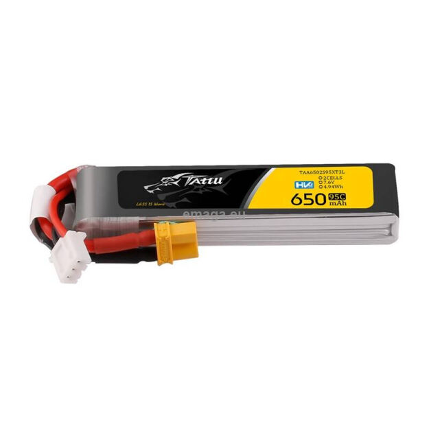 Akumulator TATTU 650mAh 7,6V 2S HV XT30 Long