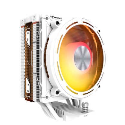 Chłodzenie CPU DARKFLASH E400 (białe)