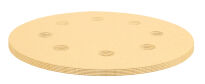 Papier ścierny na rzep 180 mm, K180, 5 szt., z 8 otworami do szlifierki 59G263 - 4