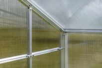 Szklarnia Sanus L-12 wymiar 2,2x5,7m H=2,10m 12,5m2 poliwęglan 6mm - 10