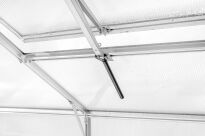 Szklarnia Sanus L-12 wymiar 2,2x5,7m H=2,10m 12,5m2 poliwęglan 6mm - 7