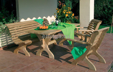 Komplet mebli stół prostokątny