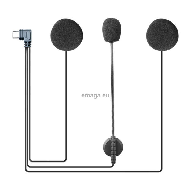 Zestaw słuchawkowy typu C do kasku motocyklowego dla interkomu V6pro+ EJEAS HIFI-M6