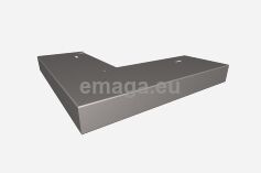 Narożnik zew. 90° NKB 95/27 do profila PKB 95/27 szary RAL9006