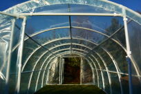 Tunel ogrodowy Aw10 10x3x2,1 m 30m2 folia UV4 - 5