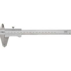 Suwmiarka z certyfikatem DIN, 150 mm, stal nierdzewna